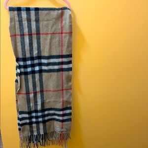 Authentic Burberry scarf